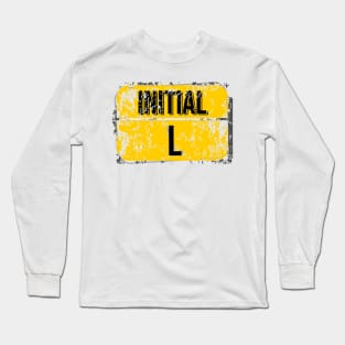 For initials or first letters of names starting with the letter L Long Sleeve T-Shirt